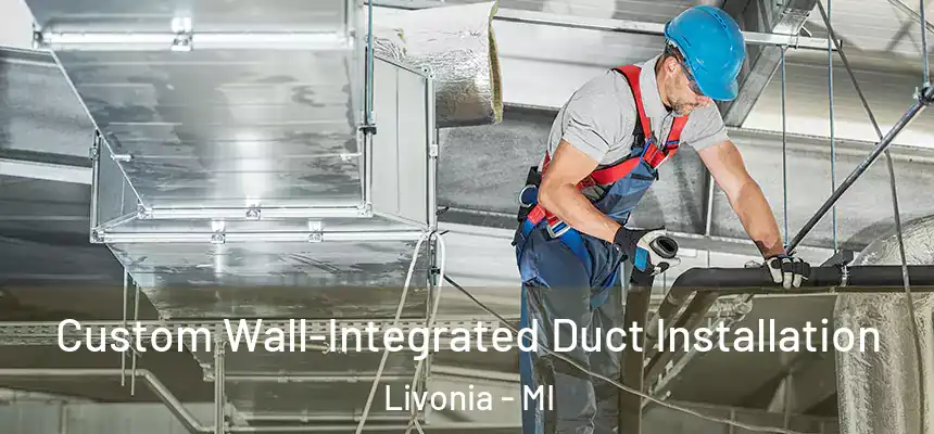  Custom Wall-Integrated Duct Installation Livonia - MI